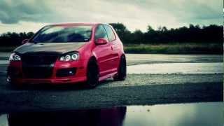 Audi & VW -  Drifting and Burnouts in Rain