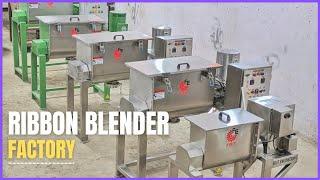 Ribbon Mixer | Ribbon Blender Factory Fixit Engineering