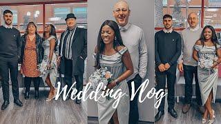 Our wedding day vlog I age gap couple say i do | Bwwm | Joysia Mullin