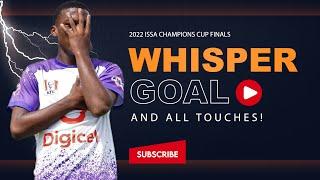 Dujuan "Whisper" Richards FREE KICK GOAL & ALL TOUCHES HIGHLIGHTS | 2022 ISSA Champions Cup Final