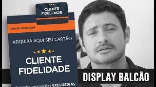 Display de Balcão com impressão jato de tinta e placa P.S #TUTORIAL