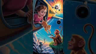 She Saved Her Cat, But Lost Her Life || #Catsoftiktok #CatLovers #cat #FunnyCats #catcartoon #fyp