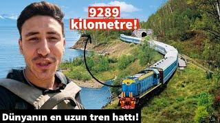 RUSYA'DA SİBİRYA TRENİ ile BİTMEK BİLMEYEN YOLCULUK! YENİ ŞEHRİME GELDİM!