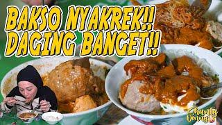 BAKSO NYAKREK!! DAGING BANGET!! BAKSO MAS JANGKUNG!!