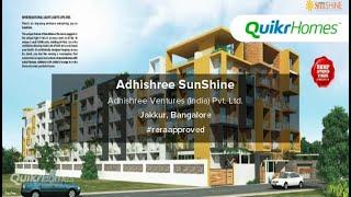 Adhishree SunShine | Jakkur | Bangalore | Apartment tour | Quikr Homes