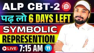 ALP CBT-2 EXAM 2025 || SYMBOLIC REPRESENTATION || BASIC SCIENCE || Er. S K Jha Sir || #rrbalp