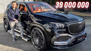 Царь BRABUS MAYBACH GLS 800 л.с. за 39 МЛН! Больше Крузака?! Mercedes-Maybach таким еще не был. AMG.