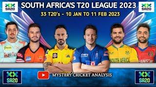 SA T20 League 2023