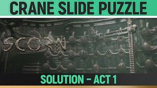 Scorn - Act 1 - Crane Slide Egg Puzzle Solution