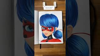 ASMR Drawing Miraculous Ladybug #sketchbook