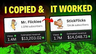 I Copied a $13k/Month YouTube Channel (IT WORKED!)