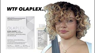 OH NO... New OLAPLEX Bond Shaper Curl Rebuilding Treatment GONE WRONG (salon nightmare)