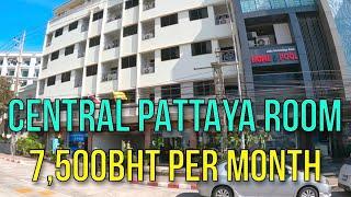 GREAT VALUE 7,500BHT MONTHLY SERVICED CENTRAL PATTAYA ROOM HIGH SEASON REVIEW - SN APARTMENT