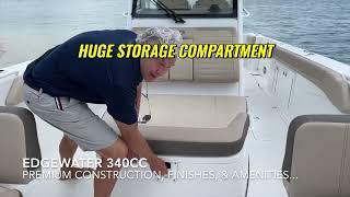 Discover the Unsinkable Beauty of Edgewater Boats 340cc Center Console: Text Chris (561) 285-1212