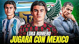 ¡PRIMICIA! LUKA ROMERO JUGARÁ con MÉXICO