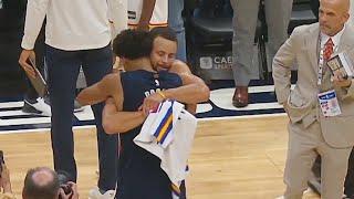 Stephen Curry Shares Emotional Moment Greeting Jordan Poole Again! Warriors vs Wizards