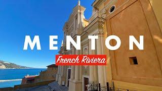 Menton, French Riviera. Pretty places to visit in France -- will tempt you to move to France!