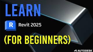 Revit 2025 - Complete Beginner’s Tutorial - Learn Revit In 35 minutes.