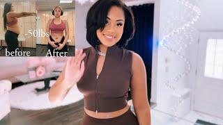 MY WEIGHT LOSS JOURNEY | What I did to lose 50 pounds in 2 MONTHS ‼️|