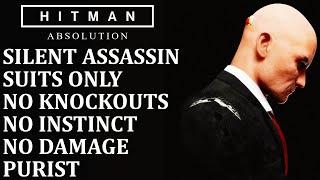 Hitman Absolution - Pefect Stealth | FULL GAME Walkthrough | Purist