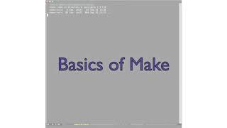 Basics of Make