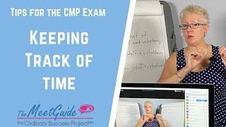 Tips for the CMP Exam - Keeping Track of Time