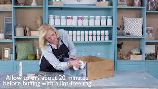 How To Use Amy Howard At Home Cerusing Wax | Create white-washed furniture finishes!