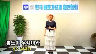 가수 엄혜원 / 홍도야 우지마라(김영춘)