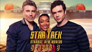 STAR TREK STRANGE NEW WORLDS Season 3 Cast REVEALS Secrets About Themselves!