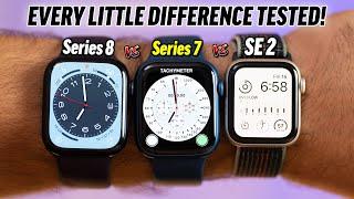 Apple Watch Series 8 vs 7 vs SE 2 - ULTIMATE Comparison!