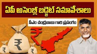 అసెంబ్లీలో సీఎం చంద్రబాబు గారి ప్రసంగం | CM Chandrababu Speech | AP Assembly 2024 | CBN Official