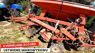 Kverneland Accord - ustawienie siewnika do rzepaku, drobnonasiennych - mikrowysiew. Krok po kroku