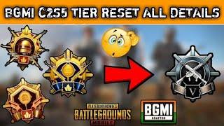 Bgmi Tier Reset All Details || Royal Pass Tier Reset Date and Time