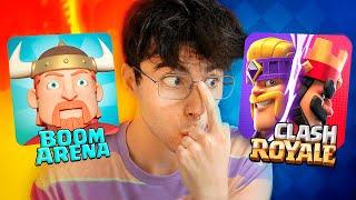 CLASH ROYALE vs BOOM ARENA (su versión fake)