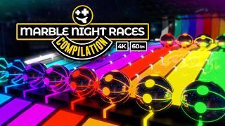 Epic Night Marble Race Compilation  | #marbles #marblerace #asmr #sensory