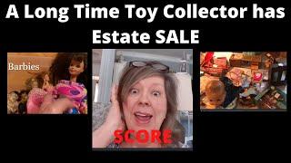 Scored Rare Vintage BARBIE items and more at Estate Sale / a day of doll thrifting