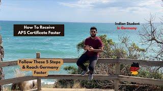 Get Your APS Certificate Germany Faster With These 5 Steps | Get APS Certificate In 2 Months #APS