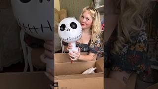 The Jack is Back  6ft Vampire Jack Skellington and Sally Unboxing from @HomeDepot Sally Doll Next?