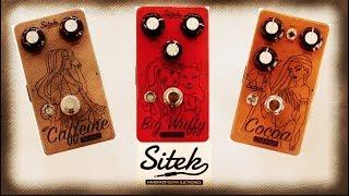 Sitek Guitar Electronics Pedal Demo Highlights - Big Wuffy, Caffeine Booster and Cocoa Distortion