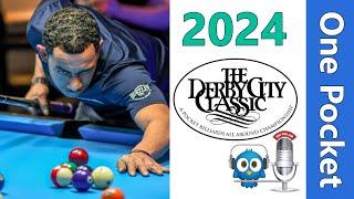 Josh Roberts vs Robert Patrick - One Pocket - 2024 Derby City Classic rd 5