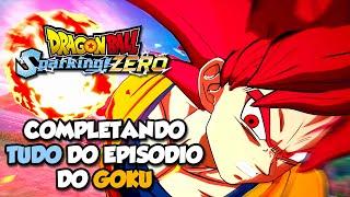 Fazendo 100% do Episodio do Goku com What if - DRAGON BALL SPARKING ZERO