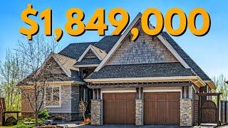 We FOUND The NEEDLE IN THE HAYSTACK! | Inside a $1,849,000 Luxury Bungalow in Calgary's Rocky Ridge!