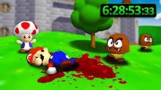 Speedrunning The Hardest version of SM64