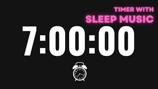 7 Hours Sleep Timer. 7 Hour Timer With Music, Wake Up Alarm for 7 Hours