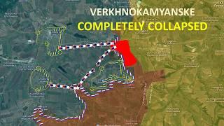 Verkhnokamyanske Completely Collapsed l Siversk Next l Encirclement Of Ukrainian Forces