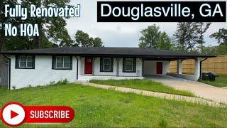 FULLY RENOVATED HOME for Sale in Douglasville, GA - 3 Beds, 2 Baths I Douglasville Real Estate