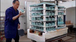 The production process of Ru porcelain in China