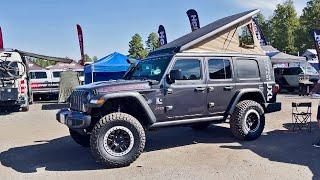 Jeep Wrangler Pop Top Camper Conversion by American Safari & Favorite Products of Expo