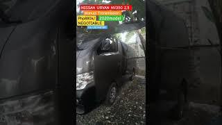 NISSAN URVAN NV350 2.5 MANUAL TRANSMISSION Php880k NEGOTIABLE 2020model #trendingshorts #trending