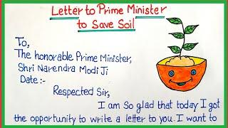 Letter To Prime Minister To Save Soil / Letter On Save Soil / Save Soil Letter 2022 / Letter